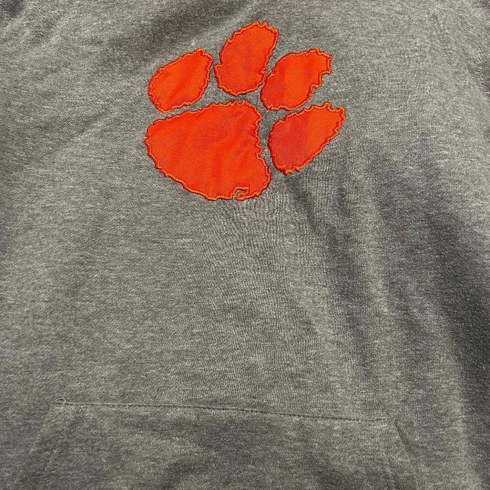 Clemson University Hoodie Large + $2 Bill from Campus – For True Clemson Fans!